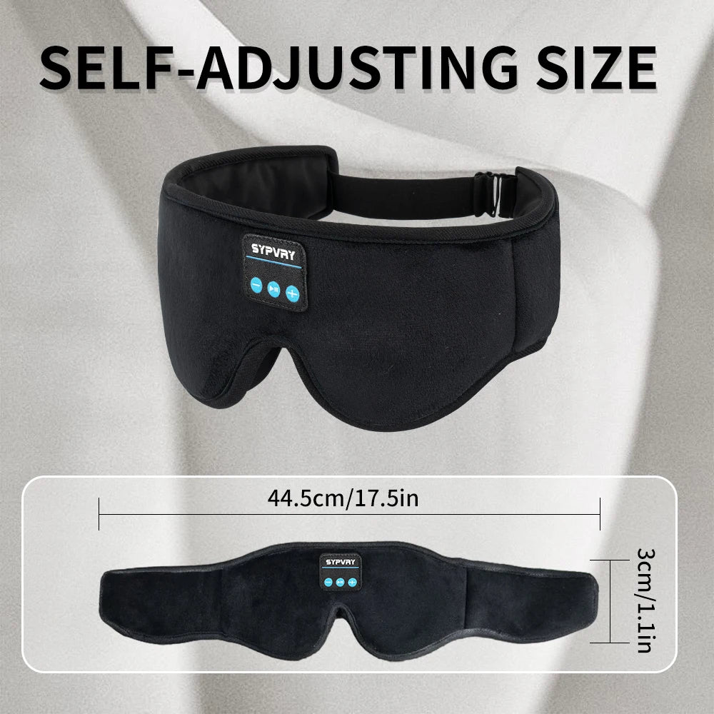 Maschera per dormire Bluetooth 3D